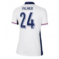 England Cole Palmer #24 Fußballbekleidung Heimtrikot Damen EM 2024 Kurzarm